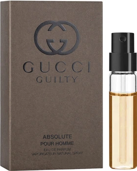 Пробник Парфумована вода для чоловіків Gucci Guilty Absolute Homme 1.5 мл (ROZ6400050057)