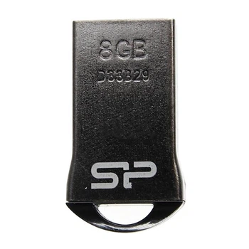 USB Flash 8Gb SiliconPower Touch T01 Black