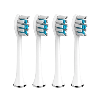 НАСАДКИ ДЛЯ УЛЬТРАЗВУКОВОЇ ЗУБНОЇ ЩІТКИ MEDICA + PROBRUSH 9.0 (ULTASONIC) White (4 ШТУКИ)