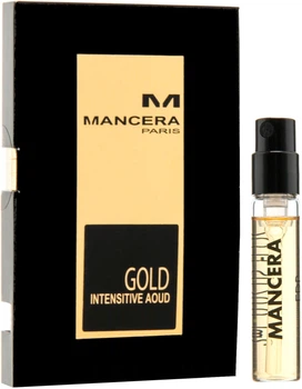 Пробник Парфюмированная вода унисекс Mancera Gold Intensitive Aoud 2 мл (ROZ6400100270/2000220015110)