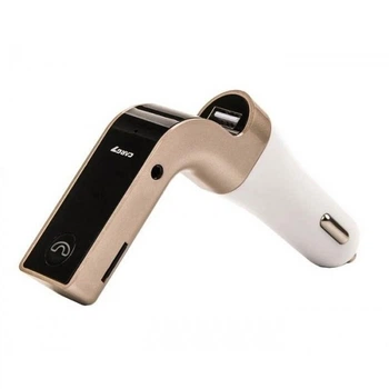 Автомобильный FM трансмиттер модулятор Car G7 Bluetooth Original Gold (663K)