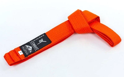 Пояс для кимоно Matsa MA-0040-OR оранжевый 260 см