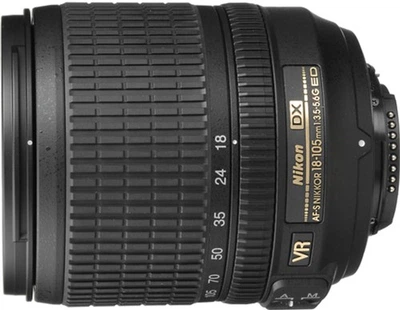 Nikon AF-S DX Nikkor 18-105mm f/3.5-5.6G ED VR Black