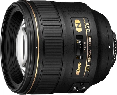 Nikon AF-S Nikkor 85mm f/1.4 G Black
