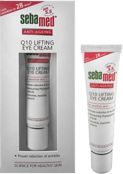 Крем для шкіри навколо очей Sebamed антивіковий Q10 15 мл (4103040171290)