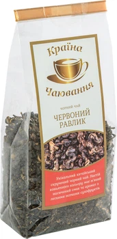 Черный чай Країна Чаювання Красная улитка 100 г (4820230050493)