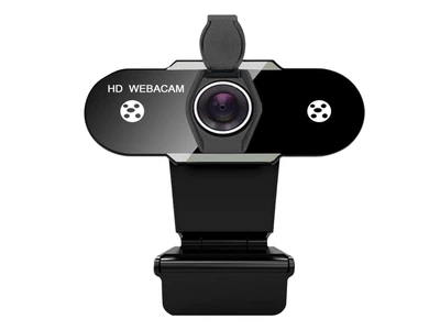 Веб камера BauTech Прищіпка для ПК Full HD 1080P з мікрофоном Чорний (1008-149-00)