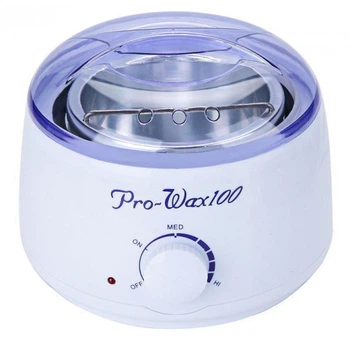 Воскоплав для депіляції баночний Konsung Pro wax 100 Білий