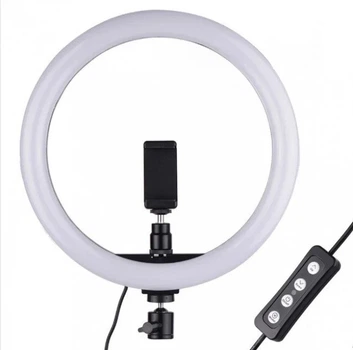 Кольцевая UKC Led лампа MM-988 с зеркалом 35 см 183191