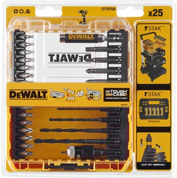 Zestaw bitów i wierteł DeWalt 25 szt. (DT70708-QZ)