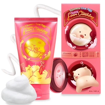 Пенка для умывания Elizavecca Clean Piggy Pink Energy Foam Cleansing, 120 мл