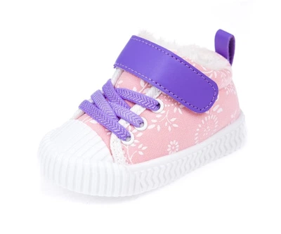 Пинетки Fashion зима 9915 рожеві Розовый 15