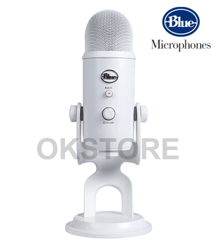 Микрофон Blue Microphones Yeti Whiteout (подставка микрофона имеет царапины корпуса)