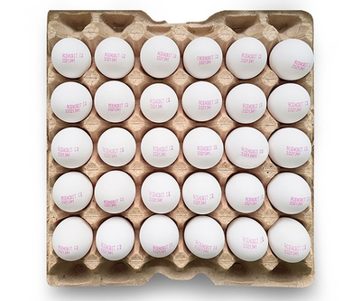 Яйця ЯСЕНСВІТ C2*30 нефасоване. Короб, 360 шт.