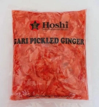 Імбир маринований рожевий Ho 30301 Gari Pickled ginger Hoshi 1 кг