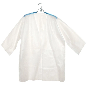 Куртка для пресотерапії модель кімоно матеріал спанбонд Vitess One Size Біла