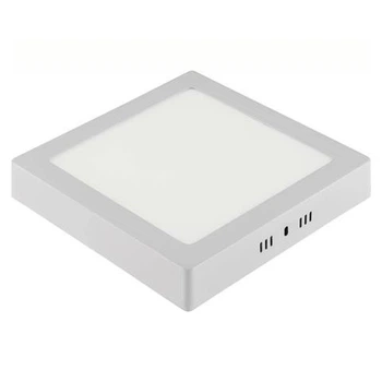 Светильник потолочный накладной LED (квадрат) HOROZ ELECTRIC "ARINA-18" 18W 6400К (дневной свет), белый