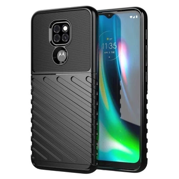 Защитный чехол Deexe Thunder Series для Motorola Moto G9 Play / Moto E7 Plus - Black