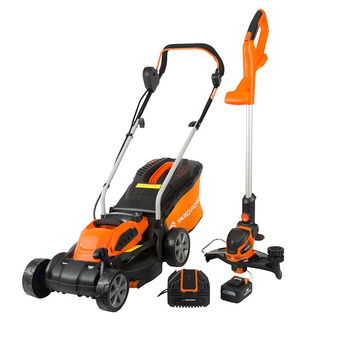 Газонокосилка с аккумулятором Yard Force 32cm 40V lm G32 + LTG30