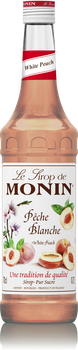 Сироп MONIN 700 мл. смак Білий Персик (000764)