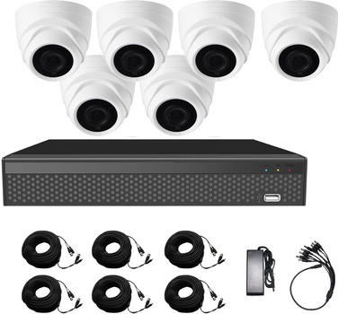 Комплект видеонаблюдения CoVi Security AHD-6D 5MP MasterKit (0026638)