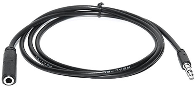 Кабель Real-El Audio Pro 3.5 мм M - 3.5 мм F 1 м Black (EL123500041)