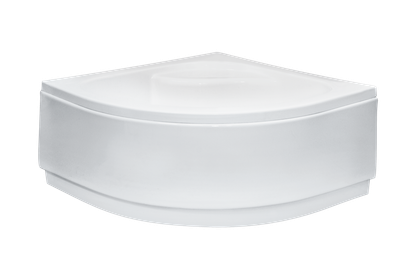 Душовий піддон Besco DIPER 1 90x90 в комплекті з екраном (BAD-90-NK)