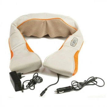 Массажер Massager of neck kneading роликовый для спины и шеи, поясницы 12V 24W