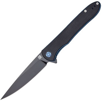 Нож Artisan Cutlery Shark BB, D2, G10 Flat Black (27980122)