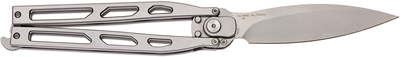 Нож Artisan Cutlery Kinetic Balisong, D2, Steel Silver (27980206)