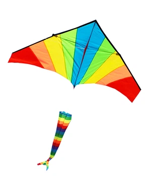 Воздушный змей с объемным хвостом Fortune Kite 172х110 см (1414)