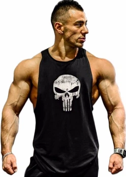 Майка чоловіча Skull Pink Hero чорна 893 M