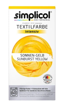 Краска для одежды Simplicol Intensiv Sunburst Yellow Желтый солнечный (1801)