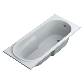 Ванна SWAN NIKOL 160Х75 акриловая прямоугольная с ножками