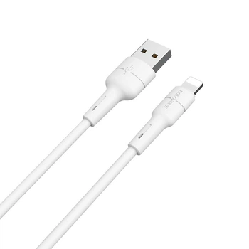 Кабель Borofone BX30 USB to Lightning 1m белый