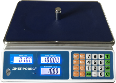Весы торговые Днепровес ВТД Л1