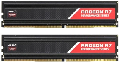 Модуль памяти AMD DDR4 8Gb 2400MHz Radeon R7 (2x4GB) (R7S48G2400U1K)