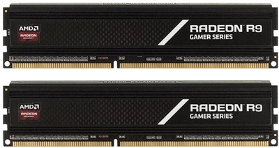 Оперативная память AMD DDR4-3200 16384MB PC4-25600 (Kit of 2x8192) R9 Gamer Series (R9S416G3206U2K)
