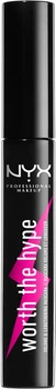 Туш для вій NYX Professional Makeup Worth The Hype 01 Black 7 мл (800897140250)