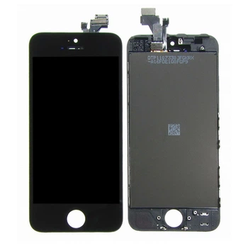 Дисплей для Apple iPhone 5 с чёрным тачскрином HC