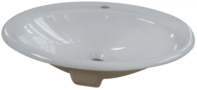 Раковина DEVIT Ovale 1522136 белая