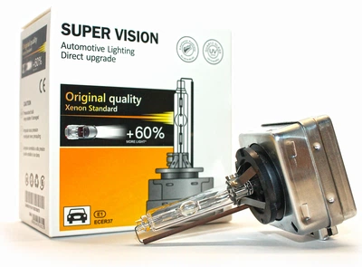 Лампа ксенонова D1S 5000K Super Vision +60% Light