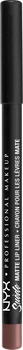 Олівець для губ NYX Professional Makeup Suede Matte Lip Liner 30 Los Angeles (0800897064402)