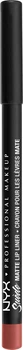 Kredka do ust NYX Professional Makeup Suede Matte Lip Liner 47 Kyoto (0800897156800)