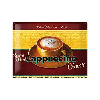 Табличка "Cappuccino" Nostalgic Art (20350)