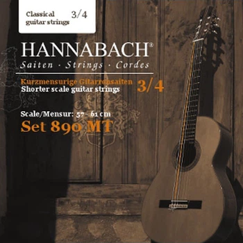 Комплект струн для класичної гітари Hannabach E890MTGW34