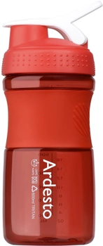Бутылка для воды Ardesto Smart Bottle 600 мл Красная (AR2202TR)