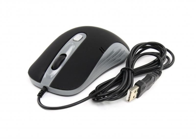 Мышь ProLogix PSM-200BG; Black/Grey 800/1400 DPI USB 1,5m