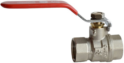 Кран кульовий DERKALIBER Kraft вн-вн 1" PN25 (DK.101.25)