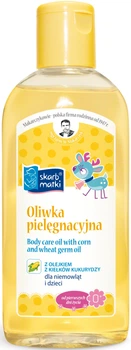 Олійка Skarb Matki для догляду за немовлятами та дітьми з олією кукурудзяних зародків 200 мл (5901968019262)